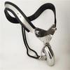 Manyjoy New EMCC Chastity Belt Male Penis Lock Device Adjustable Waist Invisible Underwear Strapon Pants Metal Chastity Device
