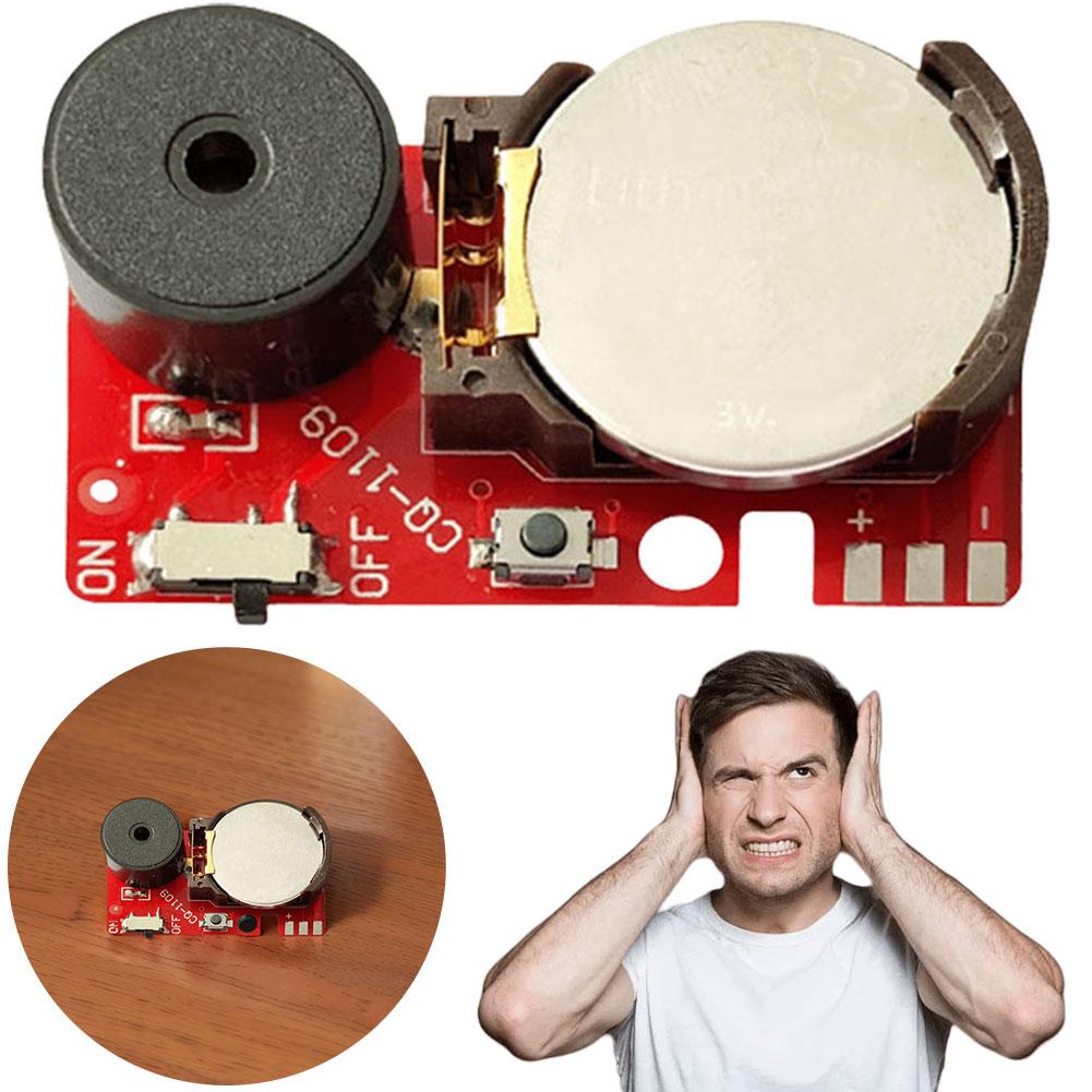 1-10Pcs Cricket Noise Maker Prank Annoying Noise Maker PCB Beeping Hidden Prank Sounds Intervals Noise Halloween Party Supplies