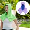 Cooling Hoodie Towel Evaporative Cool Technology Cooling Neck Wraps Comfortable Uv Protection Cold Towel For Sports Supplies
