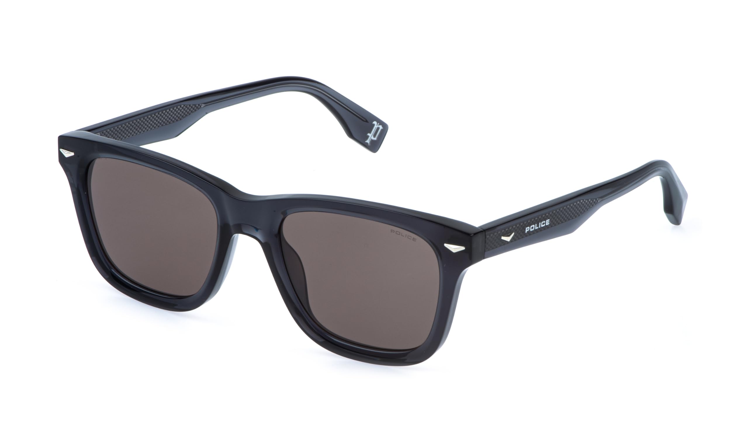 

Square Sunglasses SPLR80E 530705 [Police][Authorized Import] Men s коричневий