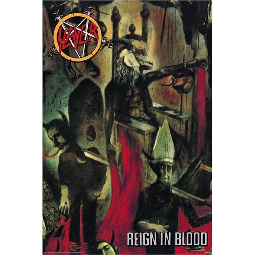 73479 Reign in Blood 1986 Studio album by Slayer Decor Wall 36x24 Poster Print