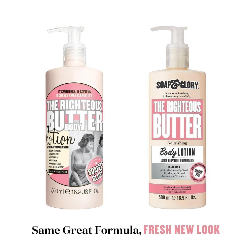 Soap   Glory Original Pink The Righteous Butter Feuchtigkeitsspendende Körperlotion 16,2 oz