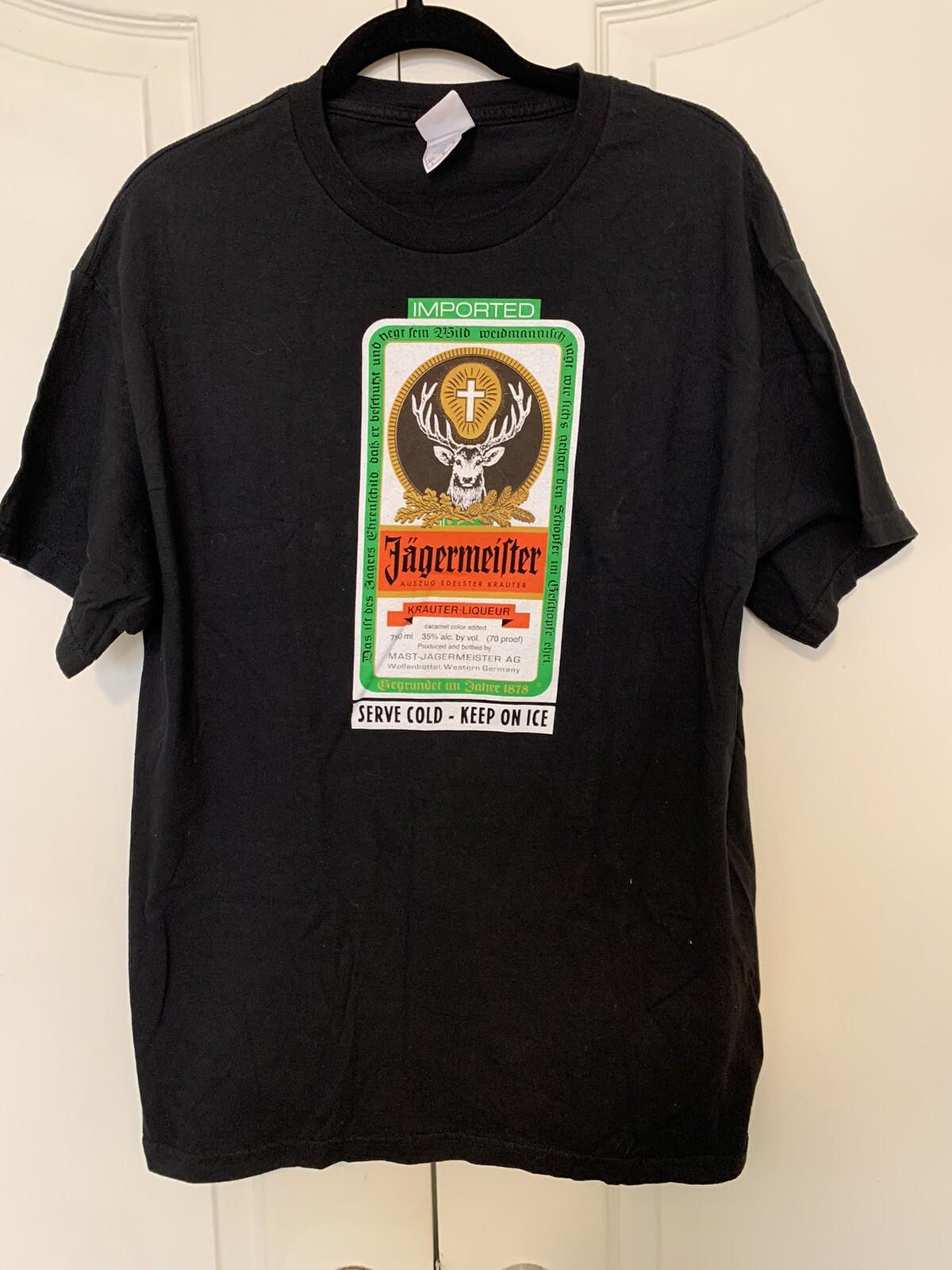 JAGERMEISTER 2005 tour crew T-shirt size L XXL