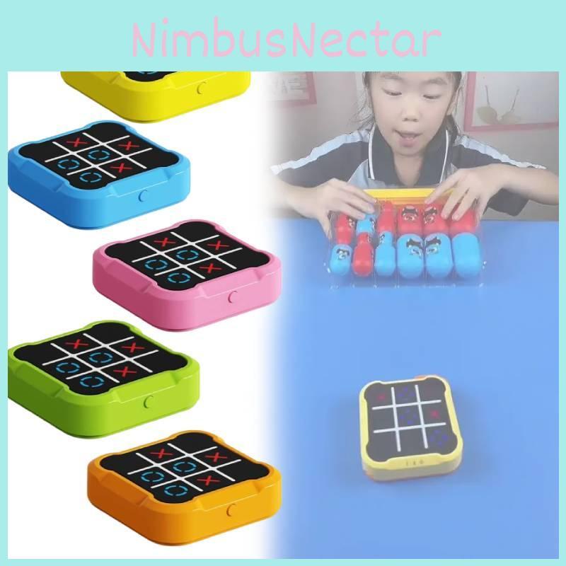 Çocuklar ve Aile Eğlencesi İçin Çoklu Modlu Tic Tac Toe Elektronik Bulmaca Oyunu