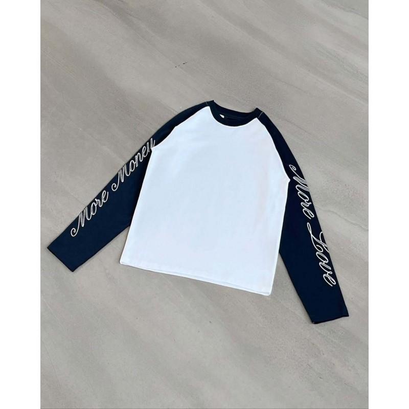 Y2K Fashion Print T-Shirt Loose Fit Casual Long Sleeve Unisex Street Style