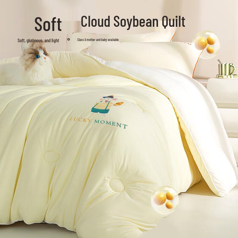 

Nanjiren Class A Antibacterial Soy Fiber Four-Season Quilt