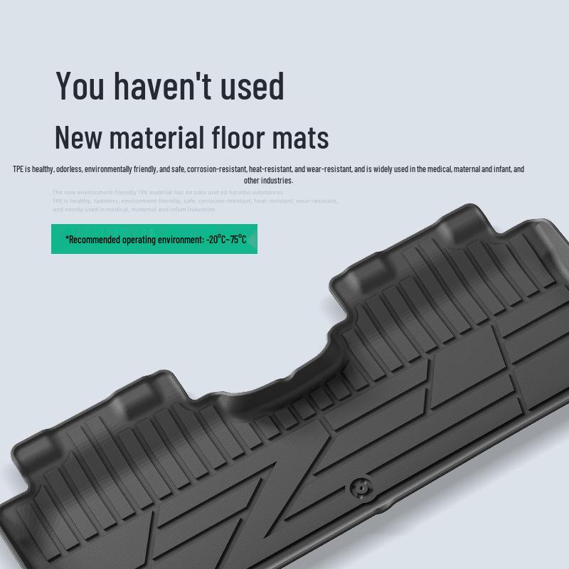 Durable TPE Floor & Trunk Mats for BYD Z9 GT (2024-2026) - Dirt-Resistant, Vehicle-Specific
