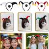 Clown Headband and Nose Set Funny Costume Accessories Performances Cosplay Headwear For Halloween And Party Fun