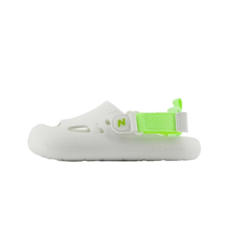 New Balance Fabric Comfortable Simple Fitting Lightweight Walking Shoes Baby Shoes White SICLGB1
