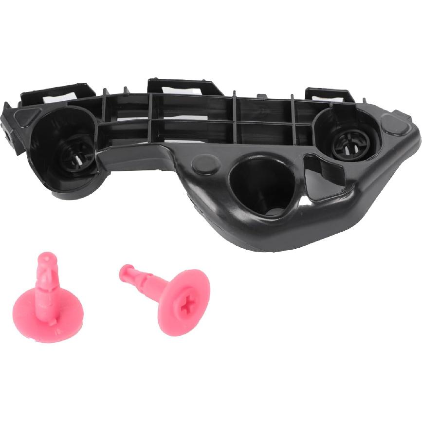Front Bumper Bracket Compatible with Toyota Camry 2018-- Driver and Passenger Side Pair, Direct Fit for 52535-06210 52536-06210, OEM Quality ABS