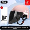 Electric Battery Car Helmet Women's Summer Sun Protection Breathable Hard Hat Motorcycle Riding Helmet Four Seasons Half Helmet