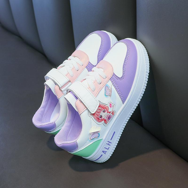 Girls' Summer 2025 Mesh Breathable Sports Shoes - Soft Sole, Lightweight Sneakers for Children