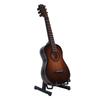 15cm Miniature Guitar Model with Stand Maple Wood Classical Guitar Replica Musical Instrument Ornament