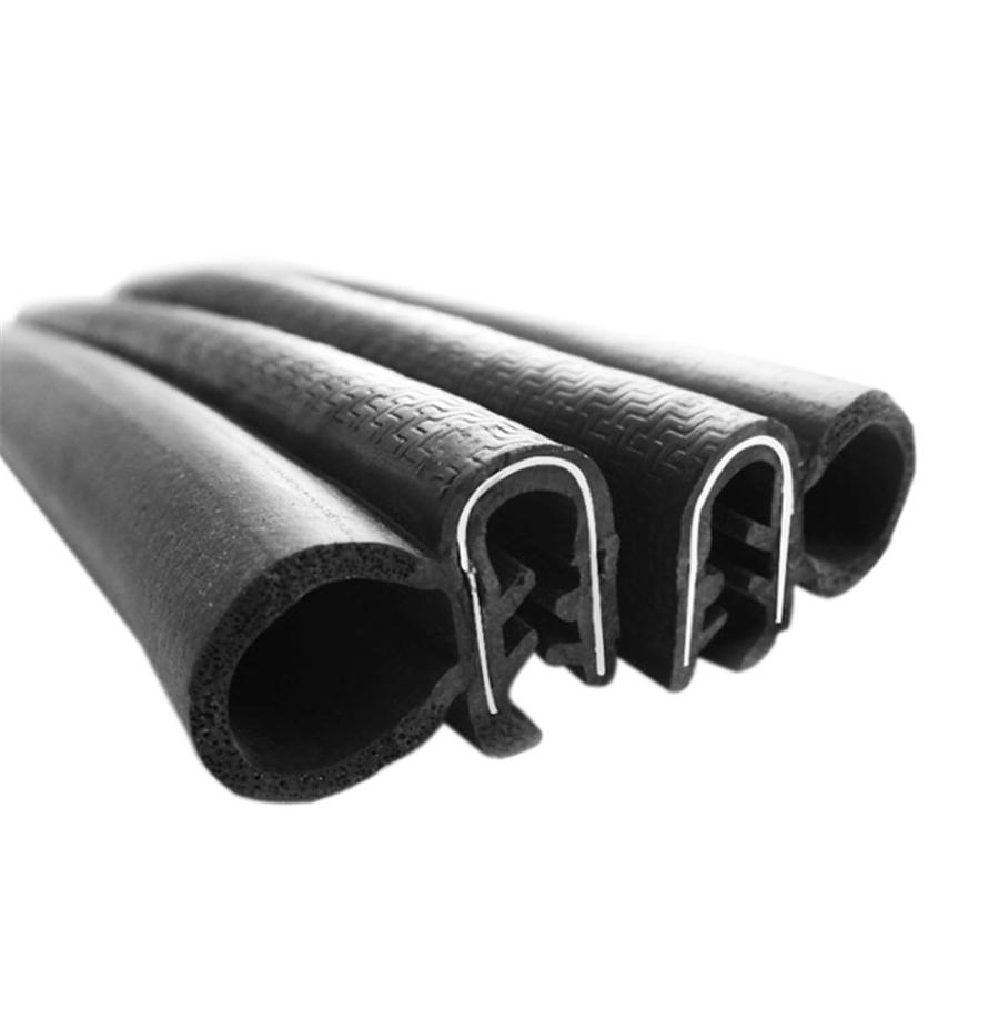 3 Meters 30mm Universal Door Edge Trim Protector Guard Hardwearing Car Auto Truck Ship Dustproof Rubber Seal Strip With Steel Sheet
