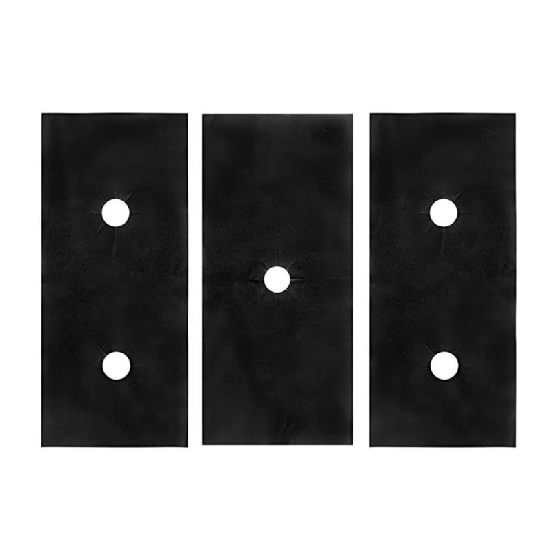 

Многоразовые крышки для плит Термостойкие антипригарные покрытия для плит Крышки для горелок плит Защитное покрытие для газовых горелок