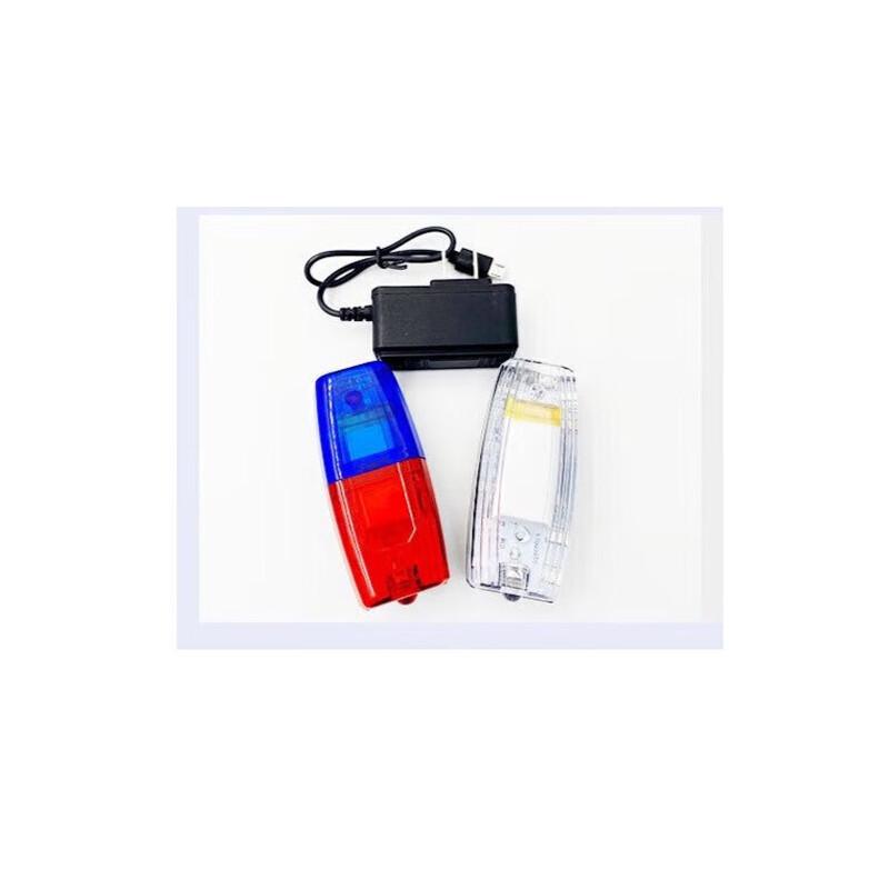 OLOMM Red & Blue Rechargeable Shoulder Warning Light