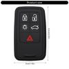 Ergonomic Silicone Key Fob Protector Shock Absorbing Design Non Slip Multi Color Option All Climate Resistance For Remotes
