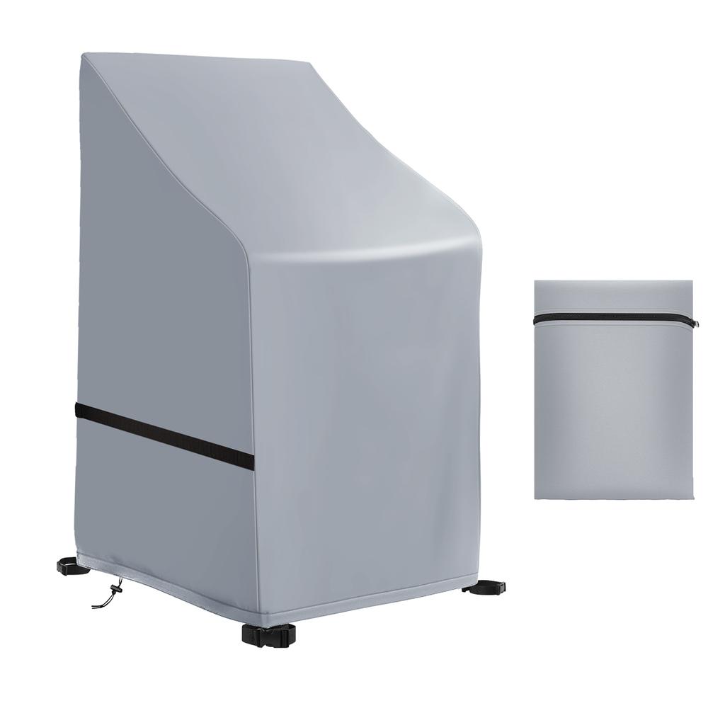 Waterproof Garden Chair Covers Anti-UV 210D Oxford Fabric Outdoor Stackable Chairs Covers Patio Chair Covers Furniture Protector