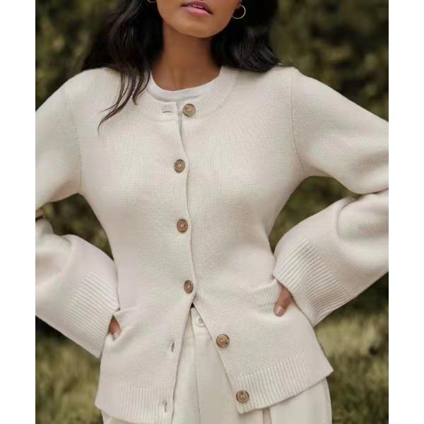 High End Knitted Cardigan Sweaters Jacket for Autumn and Winter Soft and Lazy Women's Sweaters