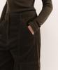 MUSINSA STANDARD WOMAN 8W Corduroy Wide Cargo Pants [Dusty Khaki]