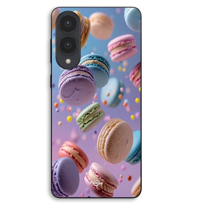Coque Pour Samsung Galaxy S25 Edge macarons colorés Maniacase