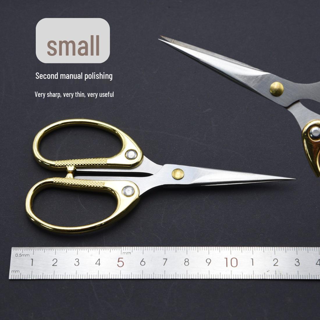 Ultra-Light Handmade Polymer Clay Polishing Scissors