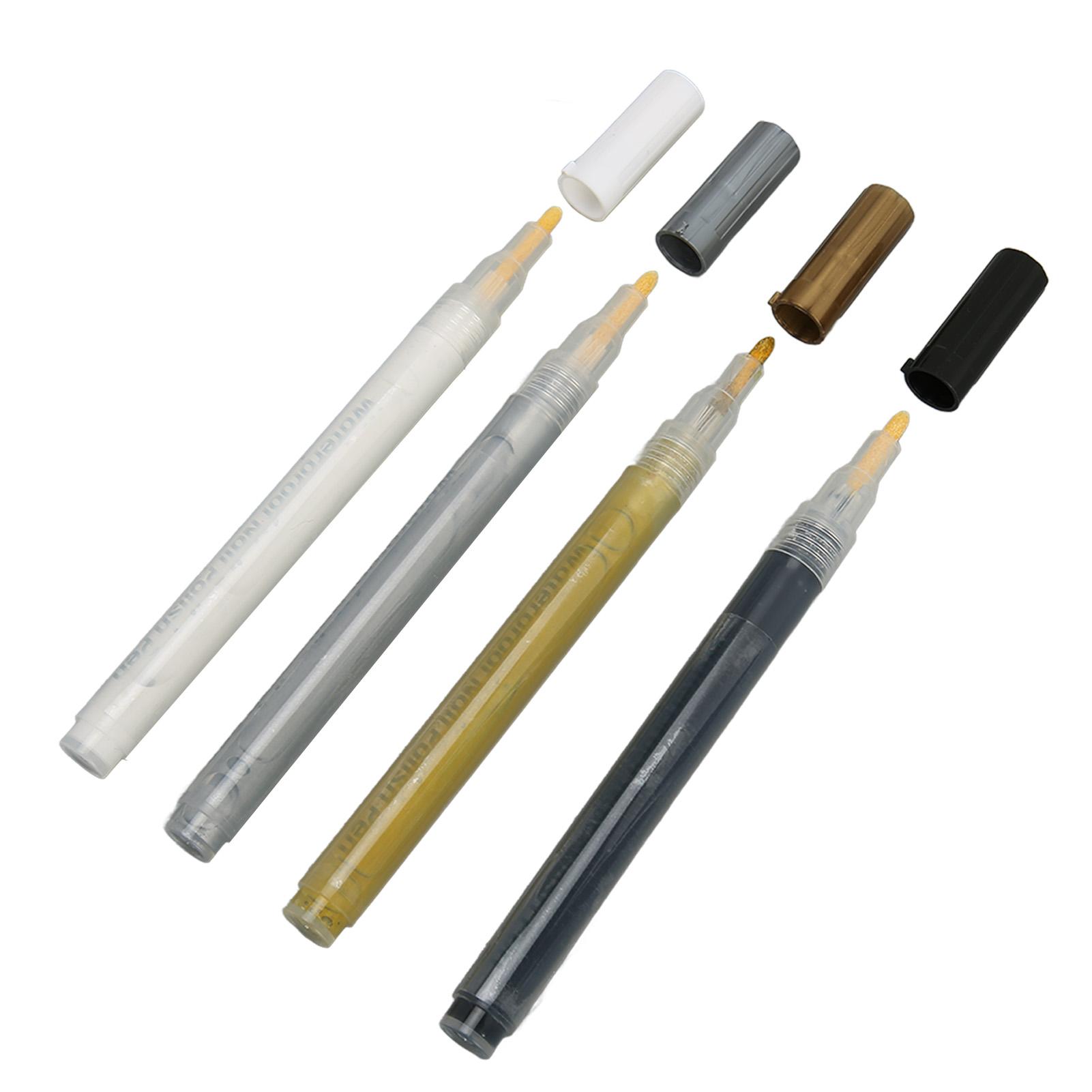 

Ручка для лака для ногтей Быстросохнущая Портативная Доттинг DIY Цветочная Линия Ручка для рисования нейл-арта для дома, салона