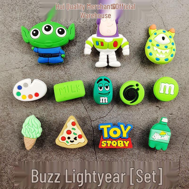 Garden Shoe Charms - Creative Cartoon Detachable Buckles for Crocs 