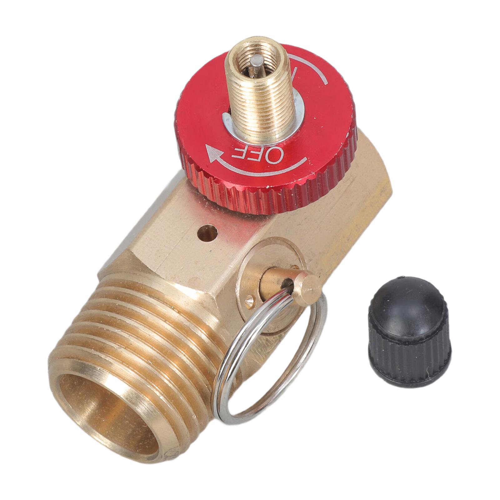 

Brass Pressure Relief Valve 1/2 NPT Thread Heavy Duty Safety Valves for Compressor Steam Line Overpressure Protection