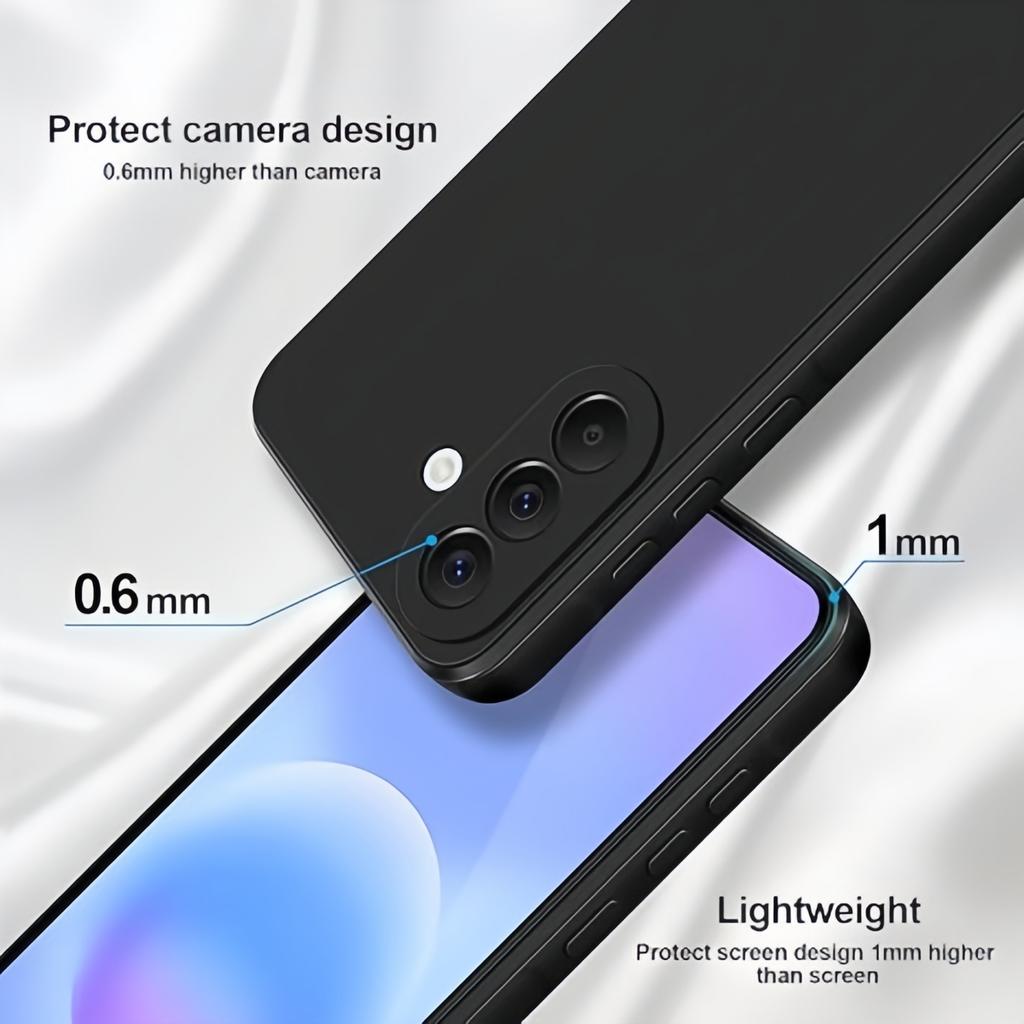 Noble Fashion Solid Colour Shockproof Protective Liquid Silicone Phone Case For Samsung Galaxy A57/37/17/07