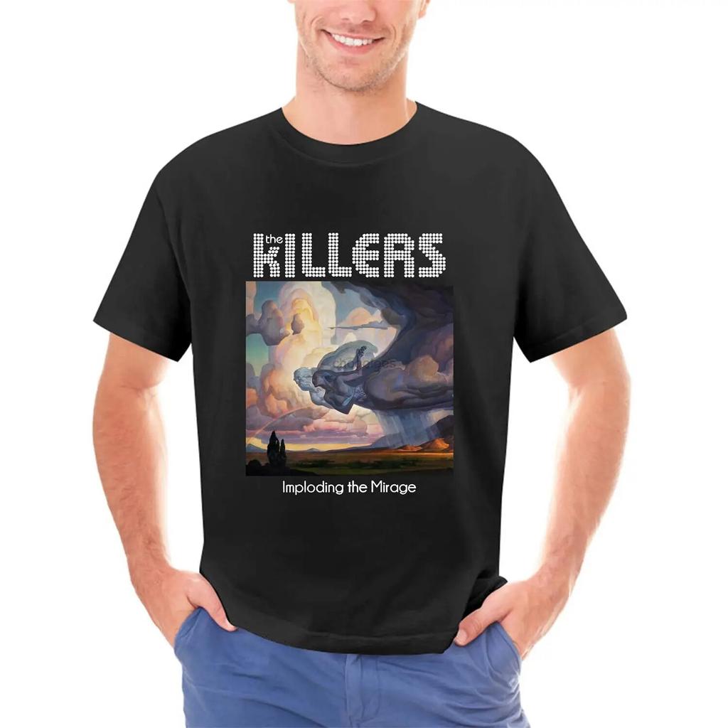 #The#Killers#Band Imploding the Mirage T-Shirt Unisex Baumwolle Nachdruck ET0097