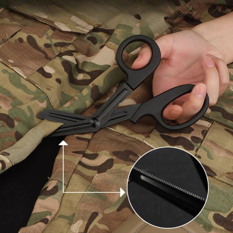 Paramedic Medical Rescue Tools Trauma Gauze Emergency First Aid Scissors Outdoor Utility Wilderness Survival Camp Bandage Care