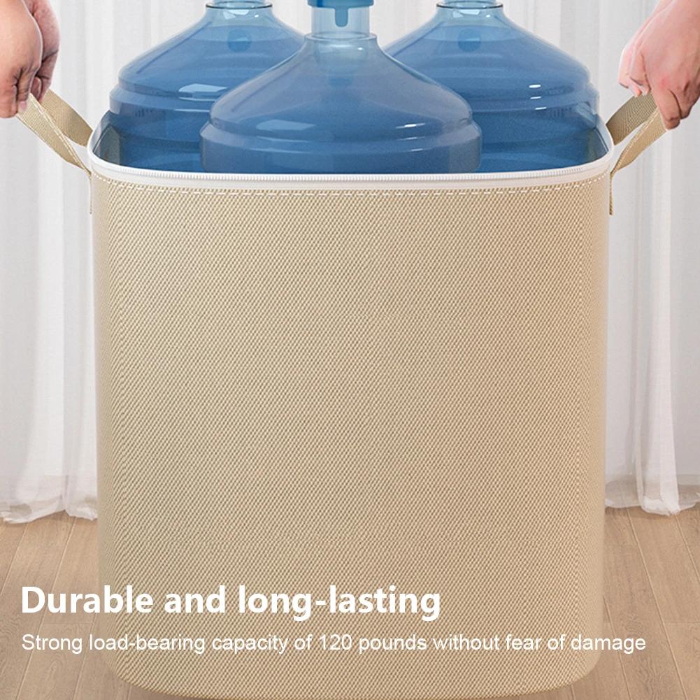 110/140L Clothes Storage Bag Extra Large Closet Organizer Foldable Comforter Storage Bag for Clothing Comforter Blanket Bedding