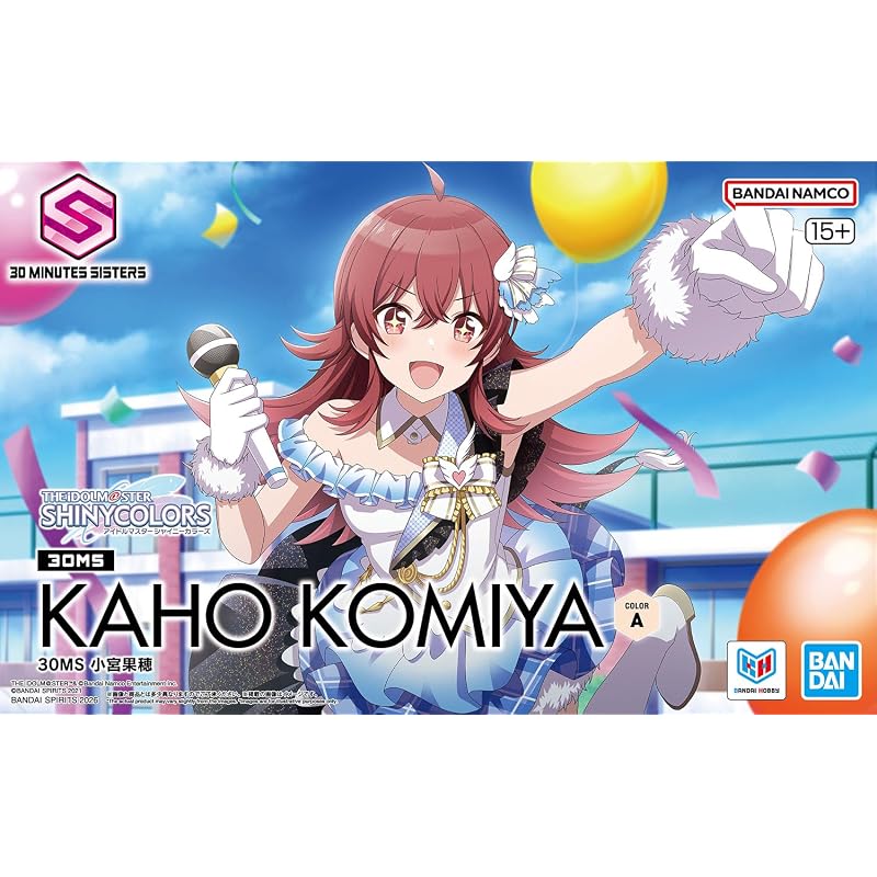 BANDAI SPIRITS 30MS Idolmaster Shiny Colors Komiya Kaho Pre-colored Plastic Model Kit
