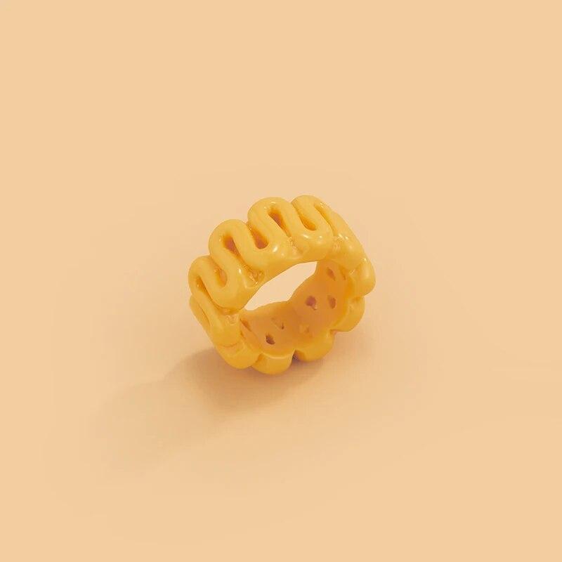 Cute Women Men Simple Design Rings Vintage Owl Frog Smiling Ring For Woman Girl Ancient Silver Color Retro Punk Jewelry Gift