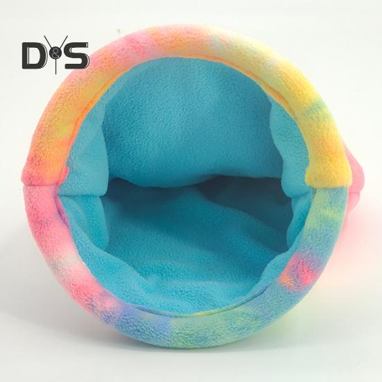 Hamsterschlafsack, weiches Fleece, warm, Winterversteck, Nest, Meerschweinchen, Kuschelsack, Kleintiere, gemütliche Höhle für Kaninchen, Chinchillas, Ratten, Eichhörnchen, Igel