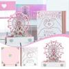 3D Memo Pad Ferris Wheel Sticky Notes DIY Three-Dimensional Paper Carving