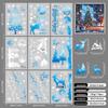 Christmas Window Stickers: Snowflake & Santa Claus Designs for Glass Doors and Windows