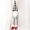 Curtain Christmas Adorable Hooks With Unique Forest Old Man Characters Perfect For Holiday Decor