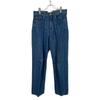 YAECA Indigo 13-11U DENIM PANTS WIDE STRAIGHT Bottoms 29 blueUsed