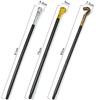 Snake Head Scepter Toy Skull Head Pharaoh King'S Magical Wands Cosplay Props