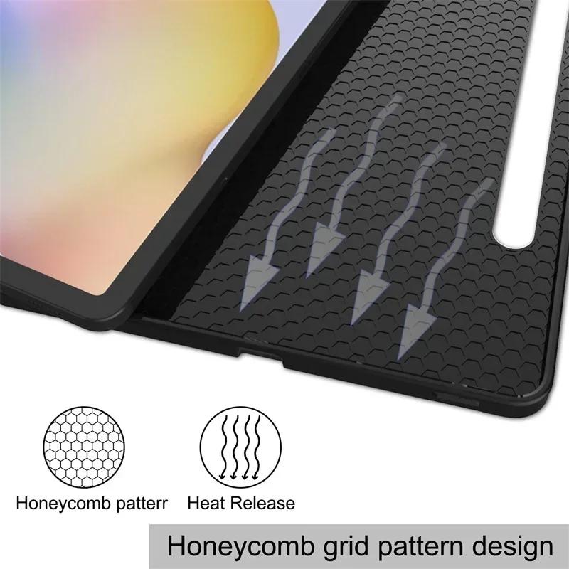 Case For Samsung Galaxy Tab S6 Lite 10.4 Stand Cover for Samsung Tab S6 Lite SM-P613 P615 P620 Pencil Holder Fund