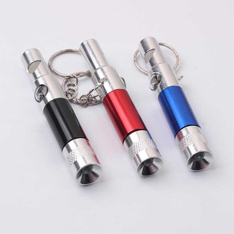 Whistle With Flashlight Quality Emergency Kit Keychain Climbing Keyring Portable Survival Outdoor Whistle 3-In-1 Flashlight Comp