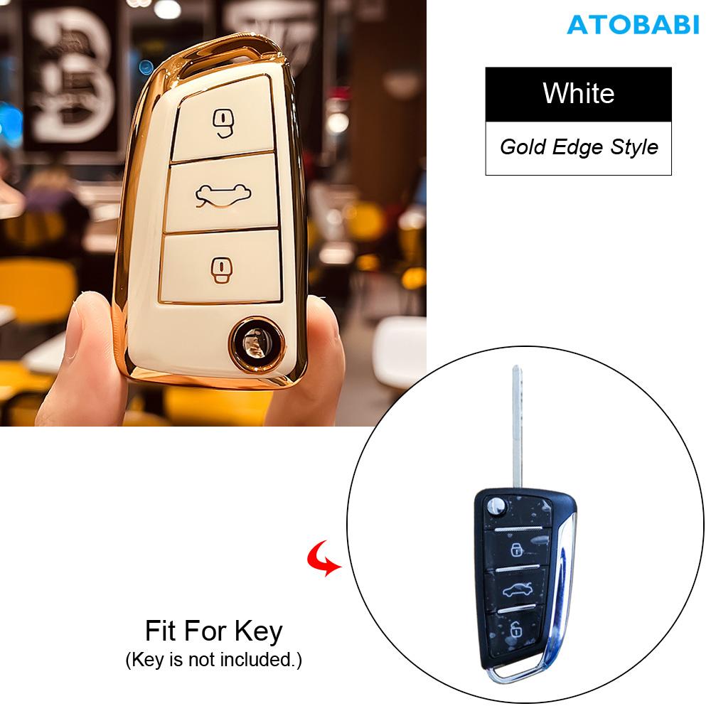 Tpu Car Key Cover Folding Remote Control Fobs Shell Case Keychain Holder Auto Accessories For Jac S3