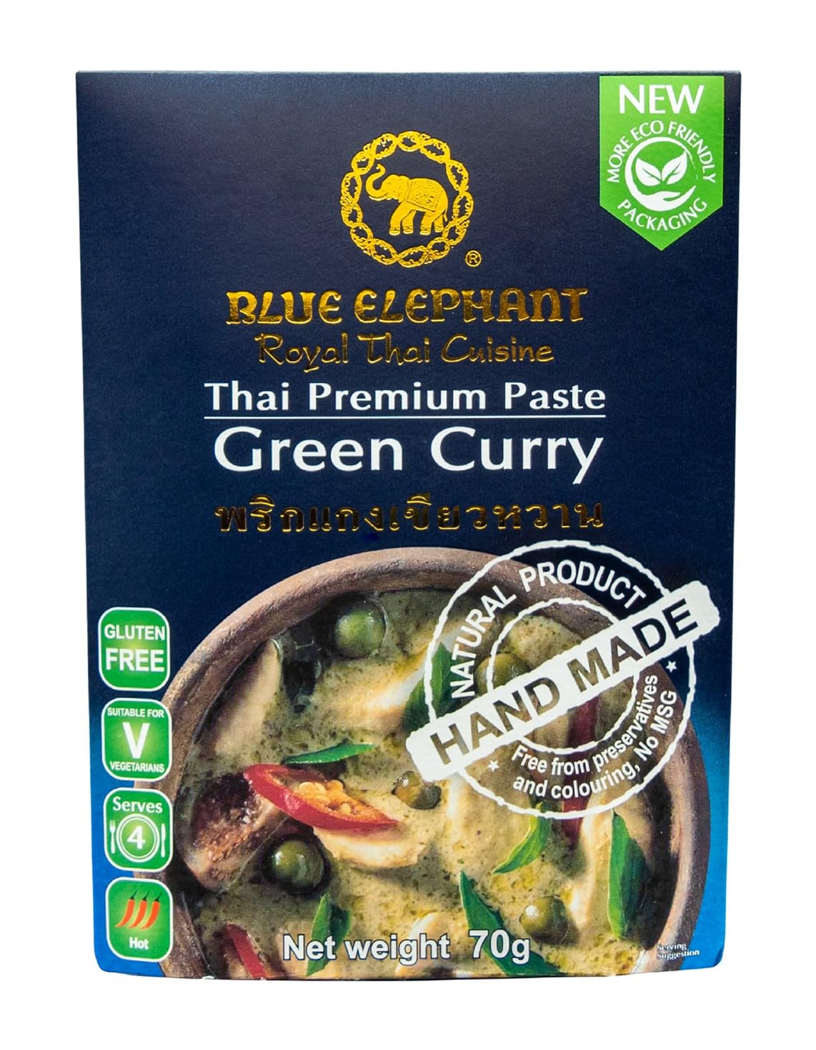 

Gentos Green Curry Paste, 70g x 6 packs, from Blue Elephant s official distributor in Japan