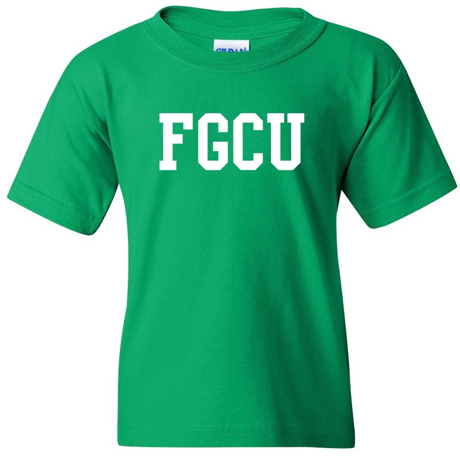 Florida Gulf Coast University Basic Block Licensed Unisex Youth T-Shirt L
