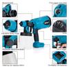 Cordless Electric Spray Gun 800ML Paint Spraying Tool Paint Sprayer Rechargeable Easy Spray Car Airbrush For Makita 18V Battery