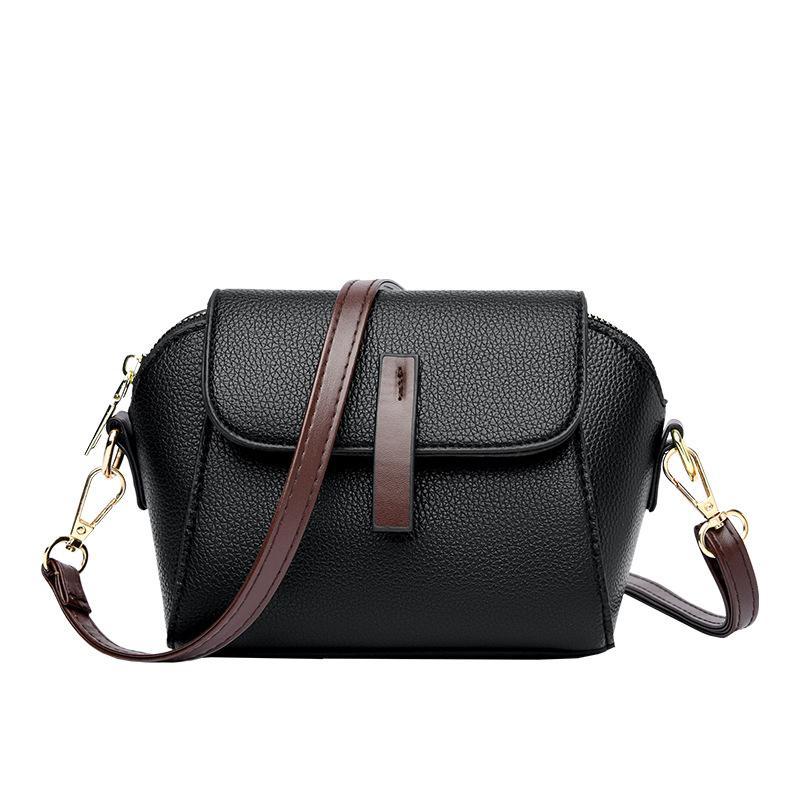 Women's Bag 2026 Pu Leather Crossbody Small Bag for Women Fashi Versatile Shoulder Shell Handbag Lady Casual Phe Bag