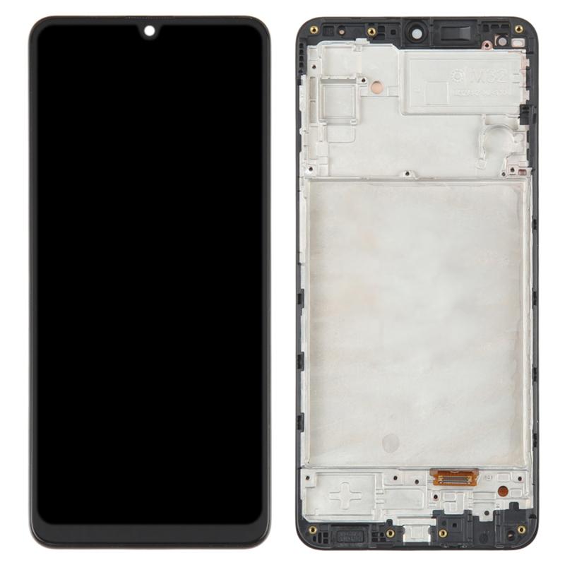 

For Samsung Galaxy M32 (Global Version) 4G M325 OLED Screen and Digitizer Assembly+Frame (without Logo) A