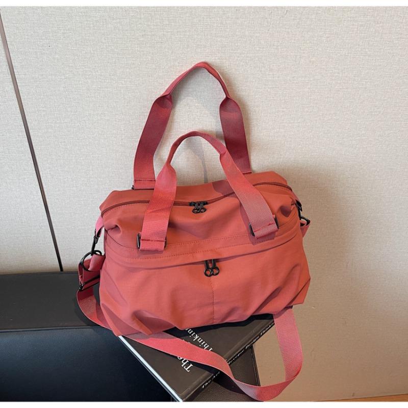 Canvas bag women's large-capacity new autumn and winter versatile simple messenger bag college student commuter tote bag